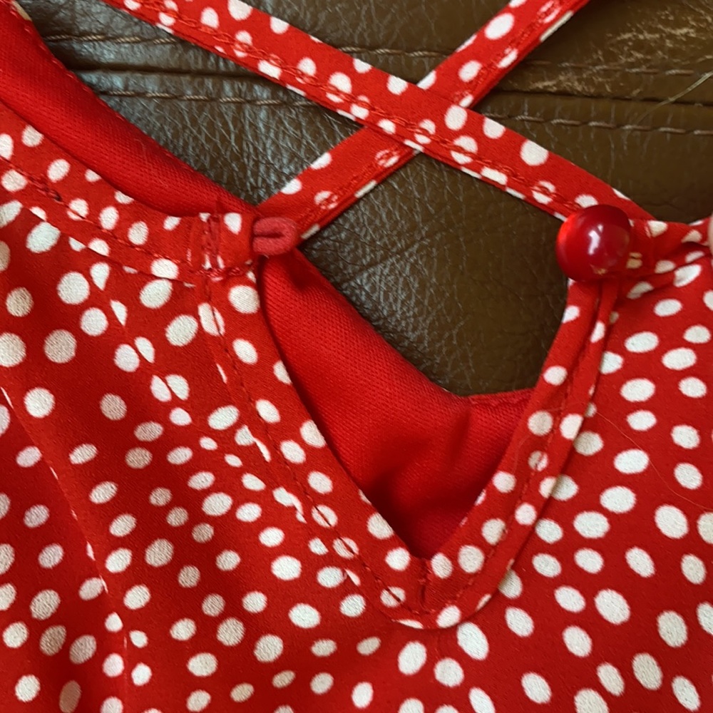 NWT RED DRESS - Picture 3 of 5